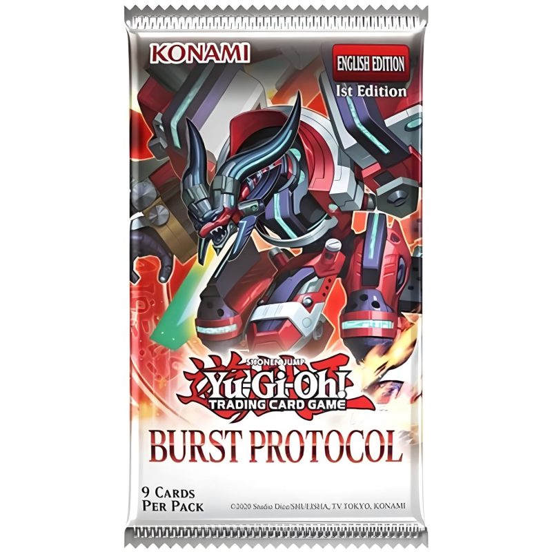 Yu-Gi-Oh Burst Protocol Booster Pack - 1 PACK