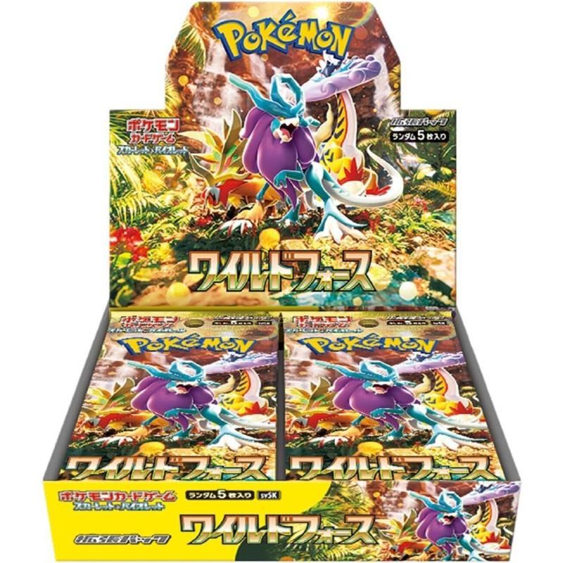 Pokemon Wild Force Booster Box JP