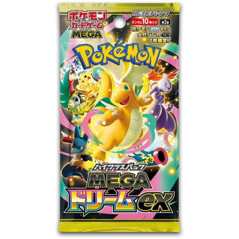 Pokemon Mega Dream ex Booster Pack JP - 1 PACK