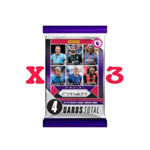 2024/25 Panini Prizm Premier League EPL Soccer Retail - 3 PACK