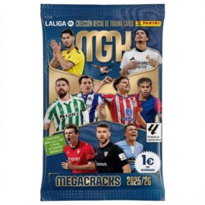 2025/26 Panini La Liga Megacracks Booster Pack - 1 PACK