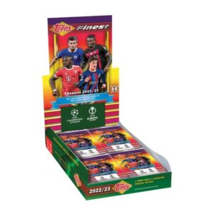 2022/23 Topps Finest Flashbacks UEFA Club Competitions Soccer Hobby Box